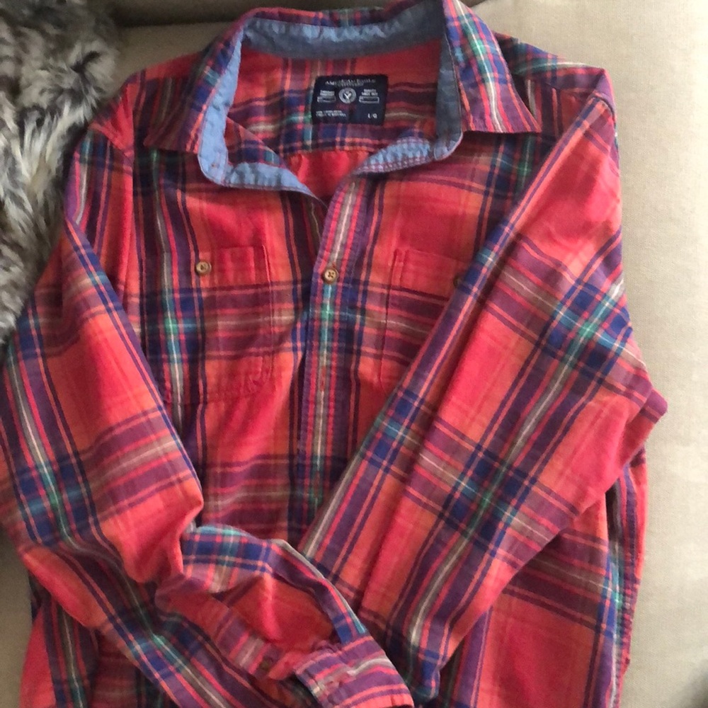 MENS L AE DRESS SHIRT